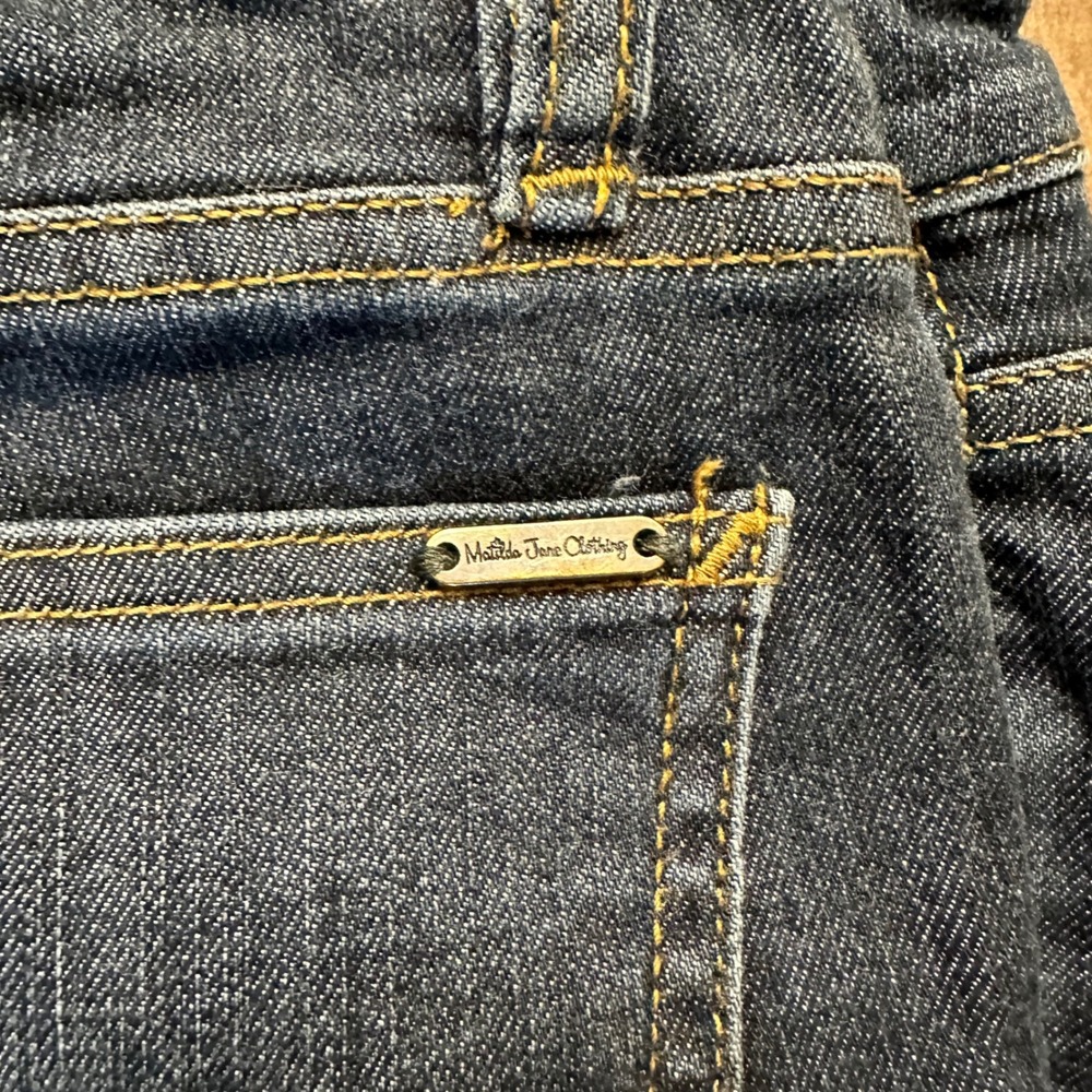 Matilda Jane Denim Jeans Dark Wash Stretch Casual Everyday Size 6 - Picture 2 of 5